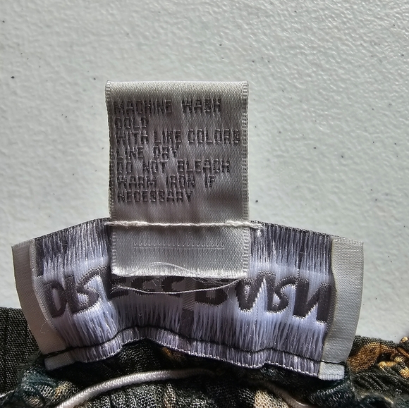 Dress Barn Olive and Mustard Floral A-Line Maxi Skirt With Pockets - Picture 13 of 13